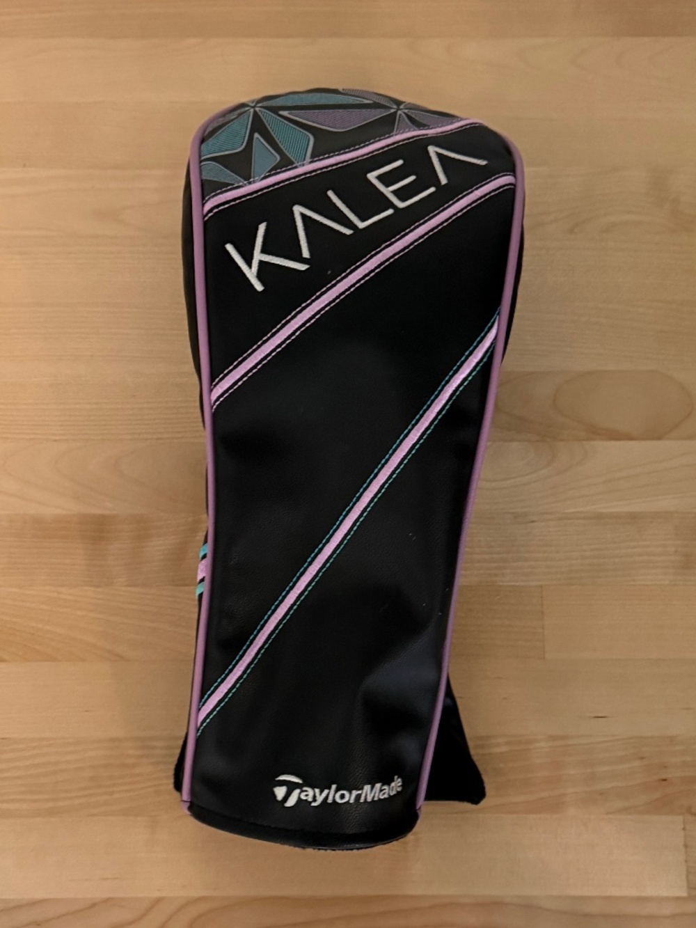 TaylorMade Kalea Driver Headcover Ladies Golf Black Violet Teal
